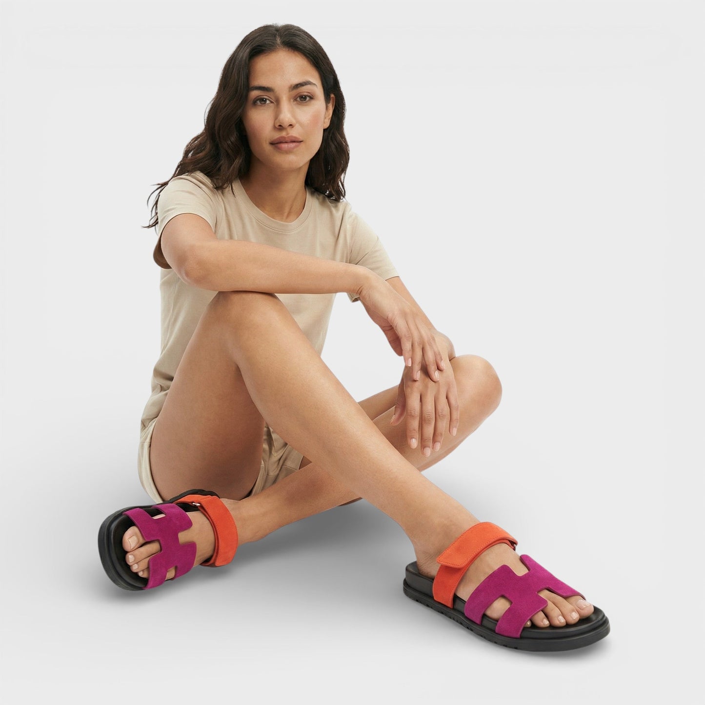 Sandalias Mujer Diseño Italiano Comodas