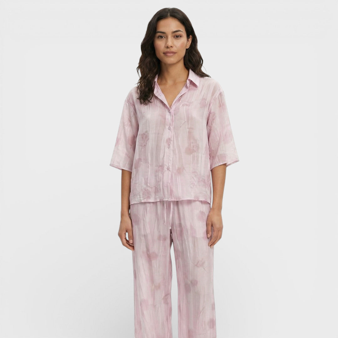 Conjunto Mujer Jacquard Ajuste Elegante
