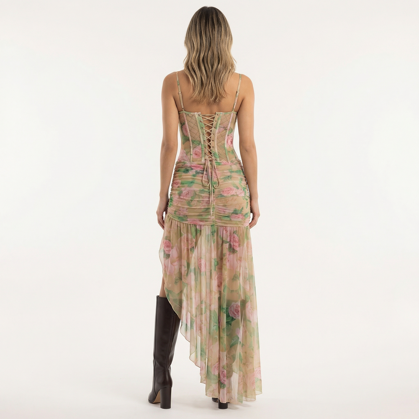 Vestido Largo Mujer de Tela Ligera Estilo Verano