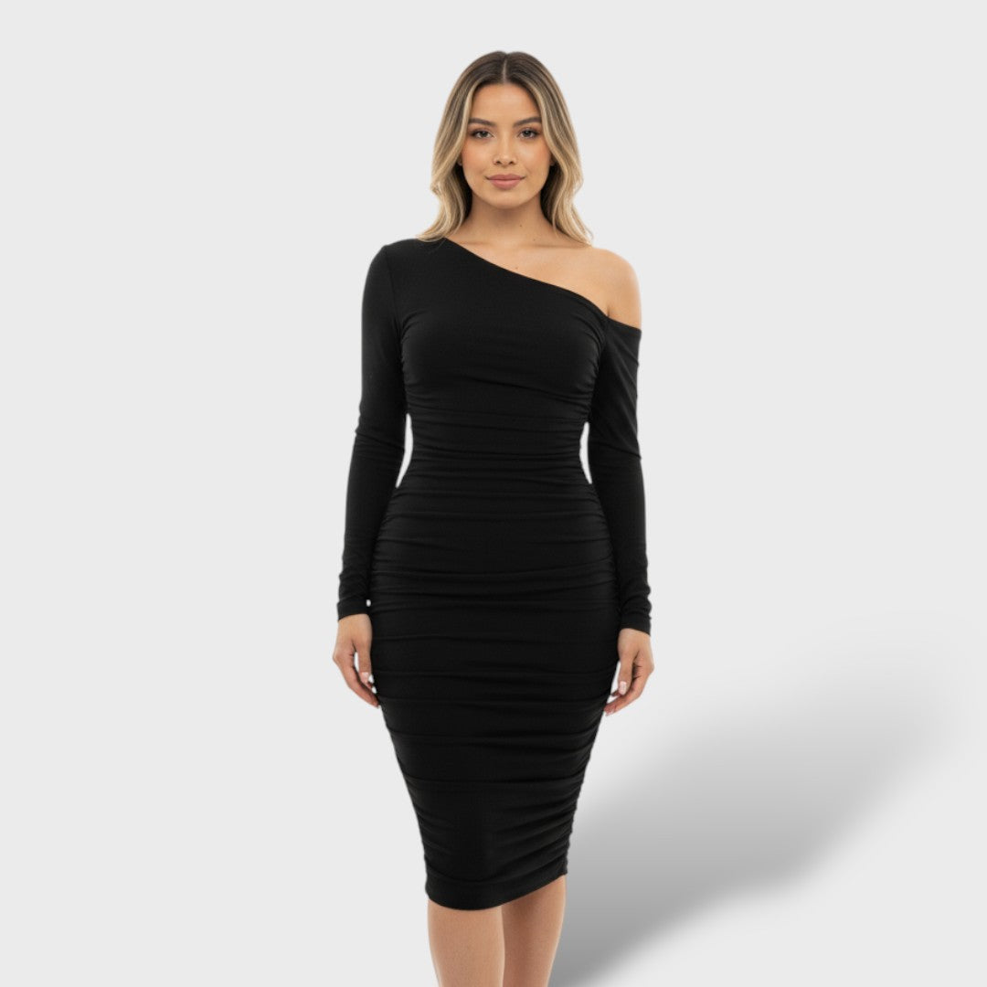 Vestido Fiesta Mujer Ajuste Ceñido y Escote - Mavetta