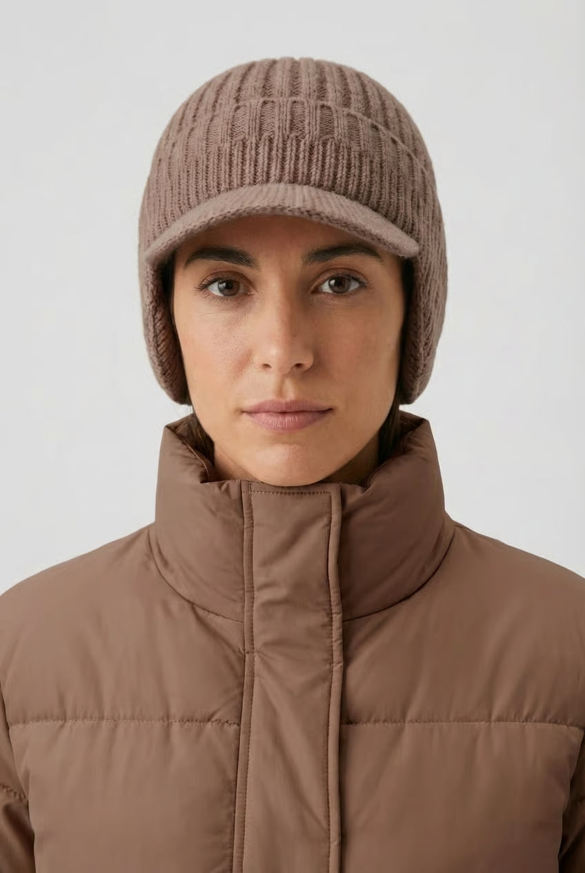 Gorro Hombre Invierno Lana Estilo Escandinavo