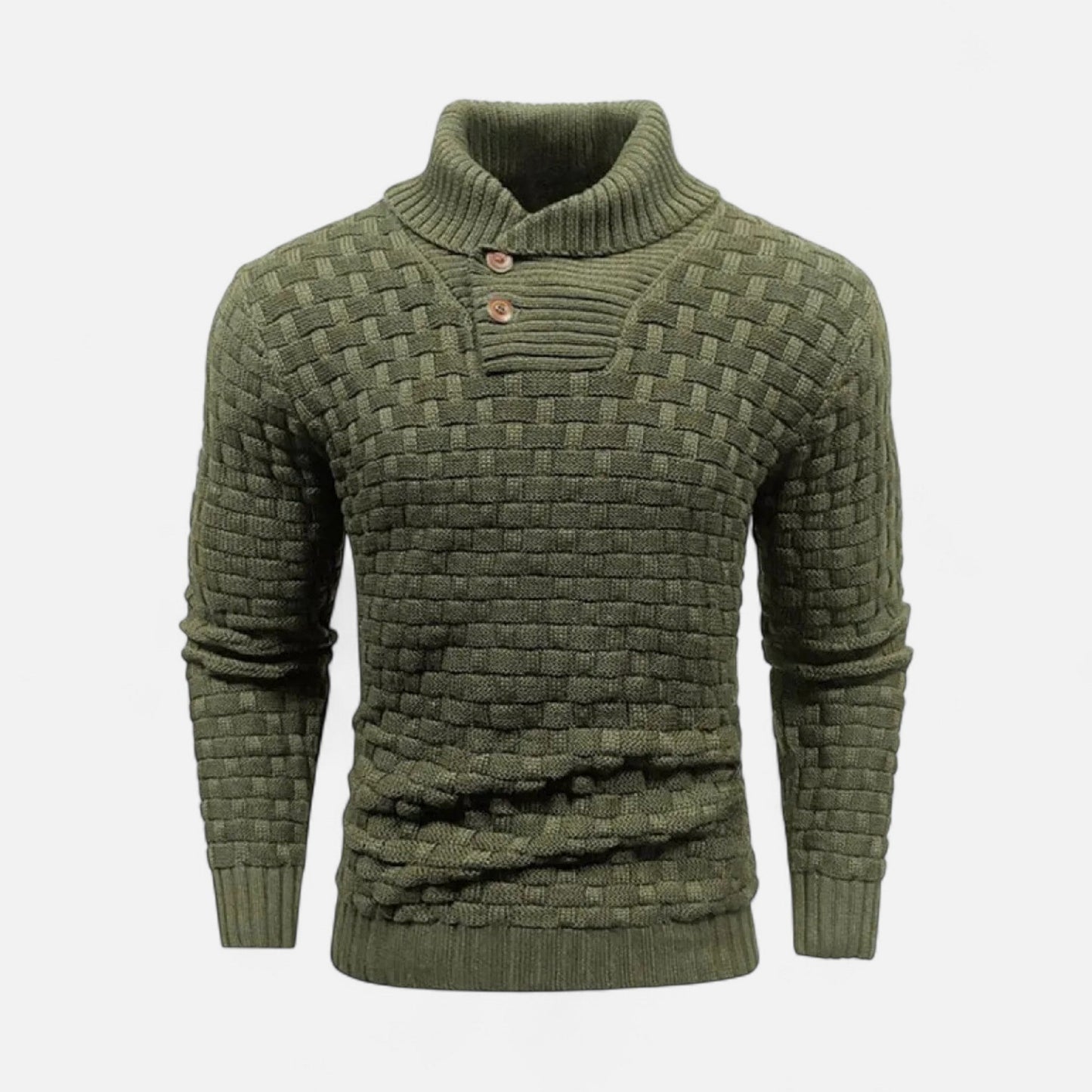 Jersey Hombre Termico Invierno Cuello Alto