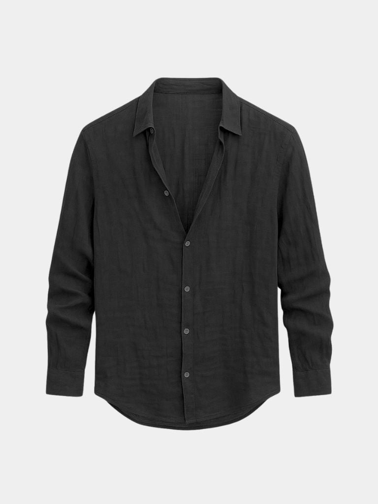 Camisa Hombre de Lino Ligera y Transpirable Veraniega