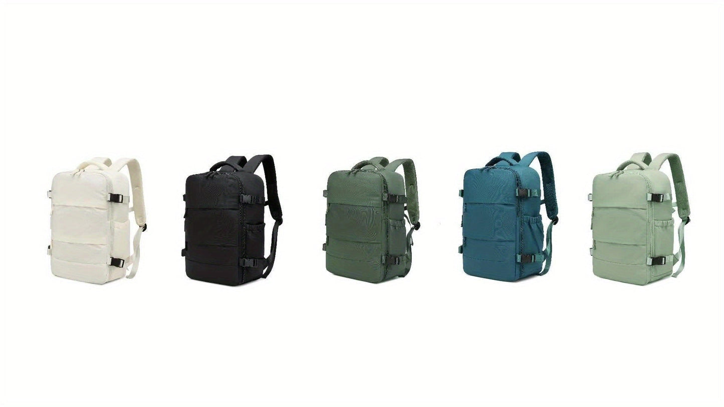 Mochila de Viaje con Compresión al Vacío Hombre Multifuncional