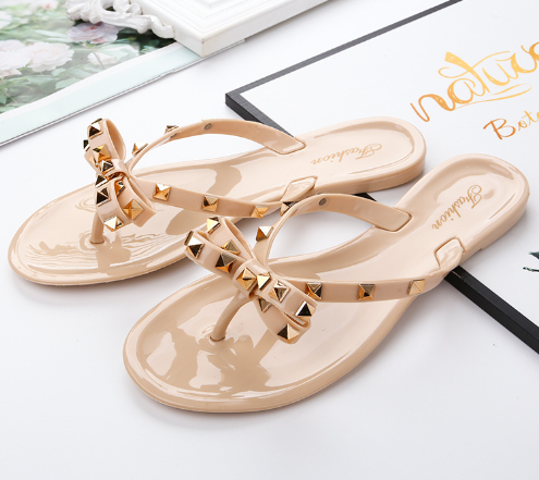 Chanclas Mujer Dedo con Tachuelas