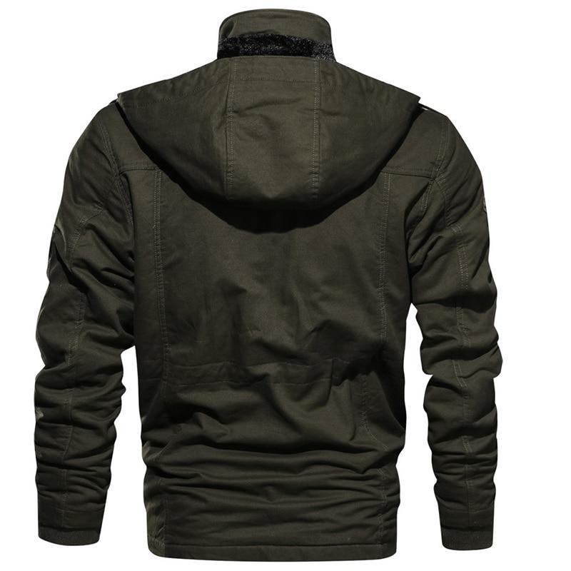 Chaqueta Hombre Táctica Exterior con Múltiples Bolsillos