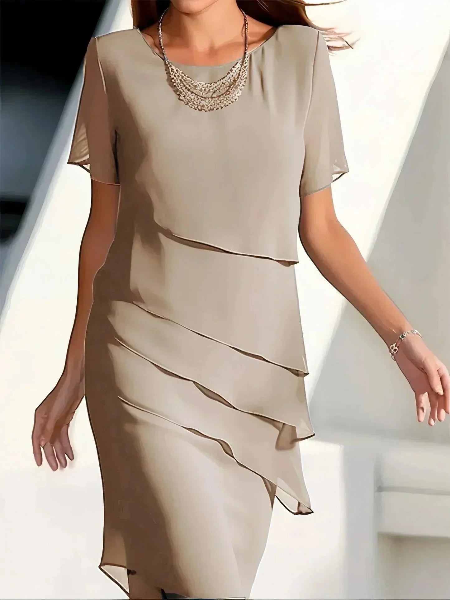 Vestido Mujer Ajustado Estilo Elegante