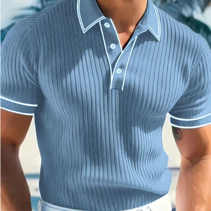 Polo Hombre Algodón Manga Corta Informal