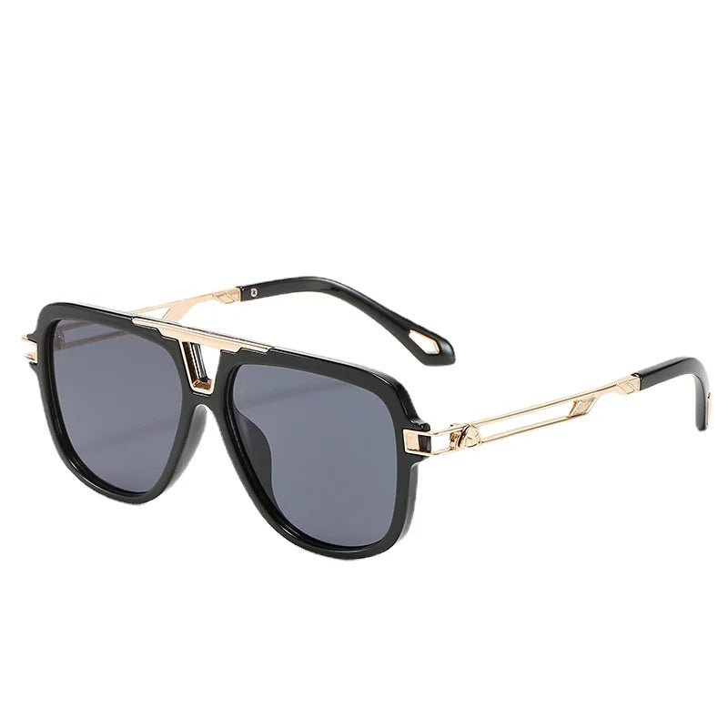 Gafas de sol Unisex estilo aviador con lentes degradados y protección
