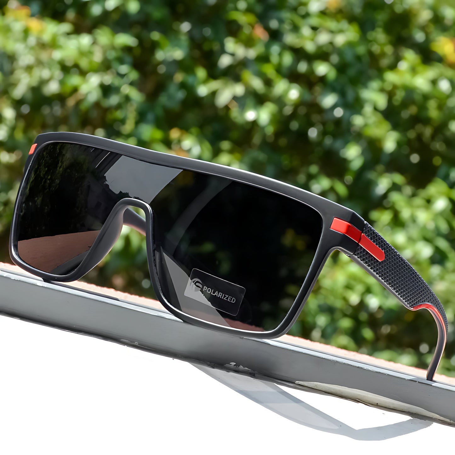 Gafas de sol Unisex Cuadradas Ligeras con Lentes Polarizadas UV400