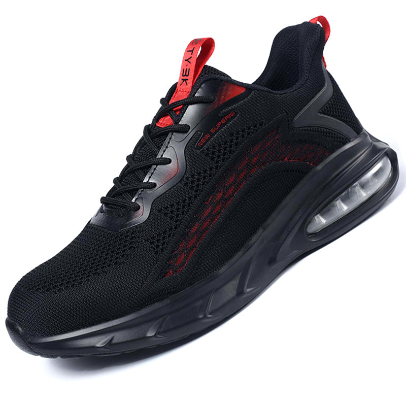 Zapatillas Seguridad Hombre Transpirables Suela Elevada