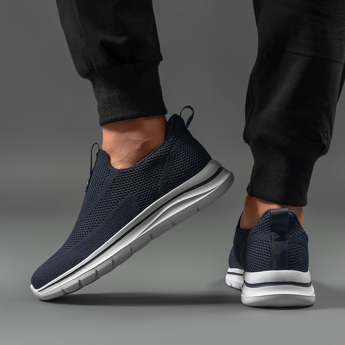 Zapatillas Sin Cordones Casual Hombre Transpirables