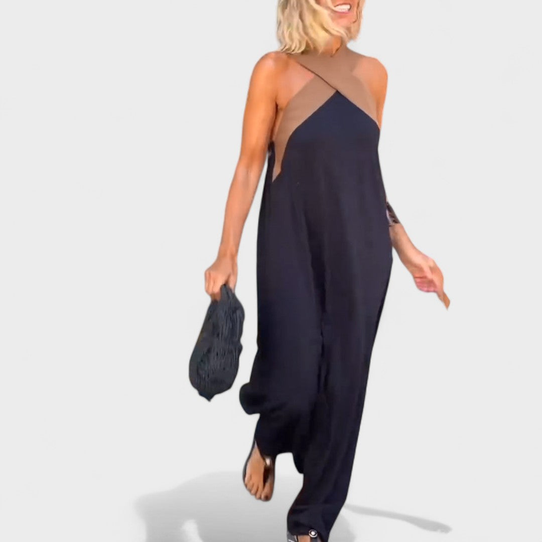 Vestido maxi mujer de verano estilo elegante