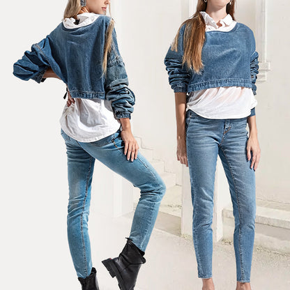 Jeans Skinny Mujer de Talle Alto Ajuste Favorecedor