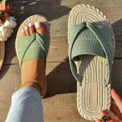 Chanclas Mujer Comodas Veraniegas Ajuste Clasico