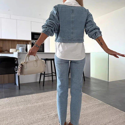 Jeans Skinny Mujer de Talle Alto Ajuste Favorecedor