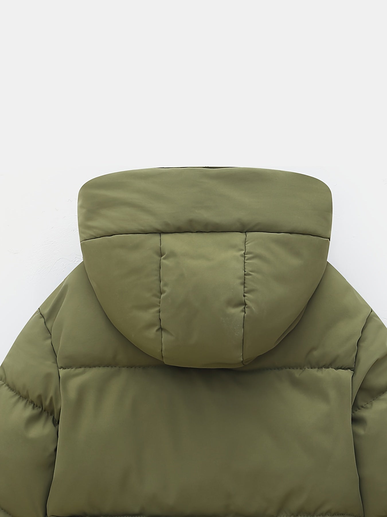 Chaqueta Acolchada Niño con Capucha y Mangas Largas