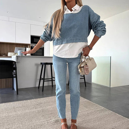 Jeans Skinny Mujer de Talle Alto Ajuste Favorecedor - Mavetta