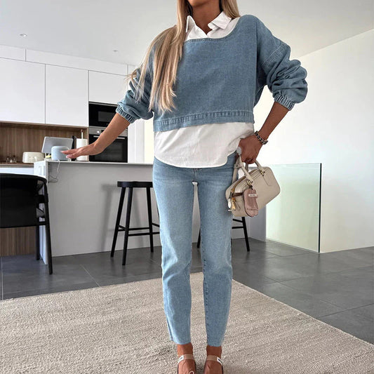Jeans Skinny Mujer de Talle Alto Ajuste Favorecedor - Mavetta
