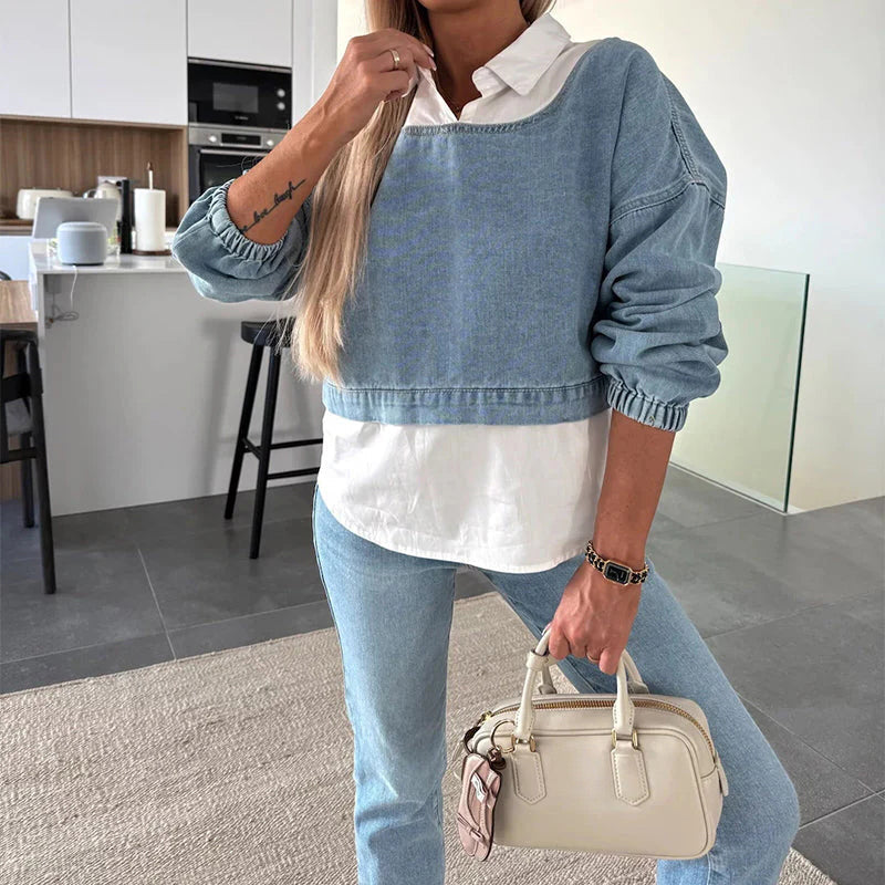 Jeans Skinny Mujer de Talle Alto Ajuste Favorecedor
