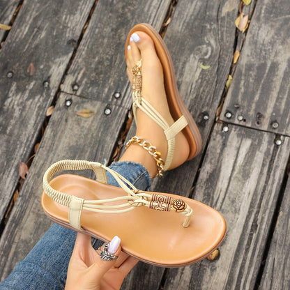 Sandalias Mujer de Verano Diseño Sofisticado Ajuste Comodo