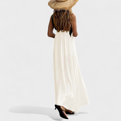 Vestido maxi mujer de verano estilo elegante