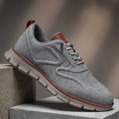 Zapatos Oxford Hombre Cuero Sintético Suela Goma Cordones