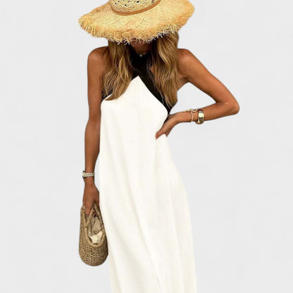 Vestido maxi mujer de verano estilo elegante