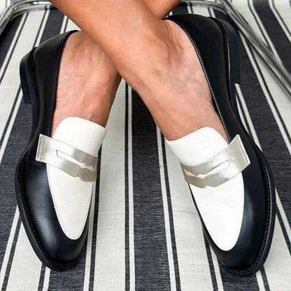 Mocasines Hombre de Piel Diseño Moderno Ajuste Confortable