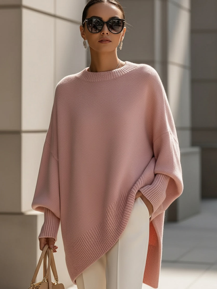Jersey Mujer Sofisticado Oversize Ajuste Amplio - Mavetta