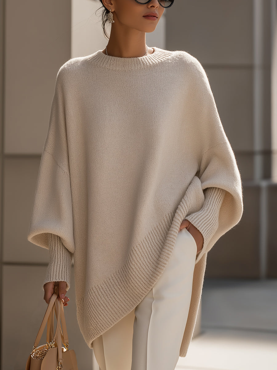 Jersey Mujer Sofisticado Oversize Ajuste Amplio