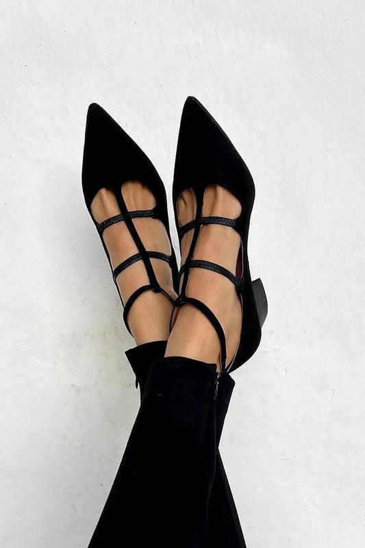 Tacones Mujer Elegantes con Tiras Ajustables - Mavetta