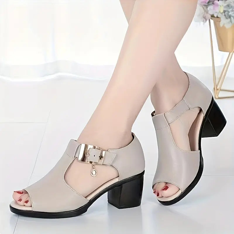 Sandalias ortopédicas mujer con soporte de talón diseño transpirable