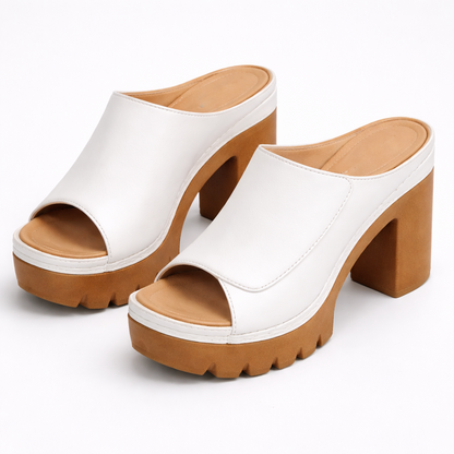 Tacones Mujer con Plataforma y Diseño Elegante