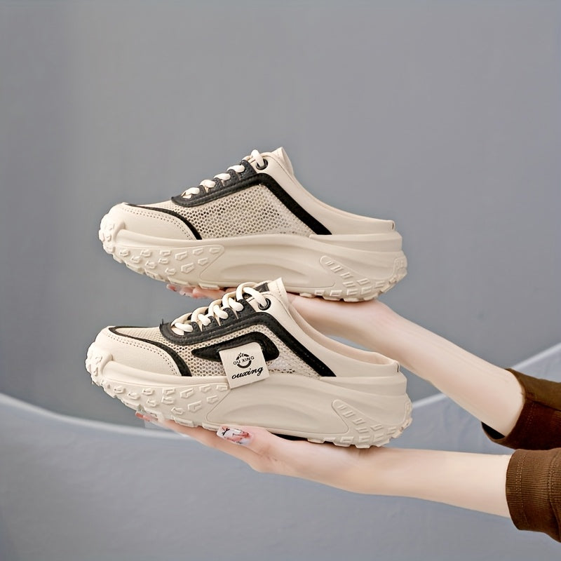 Zapatillas Mujer Slip-On Malla Transpirable Diseño Ligero