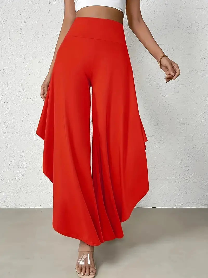 Vestido Mujer Elegante con Dobladillo Asimétrico