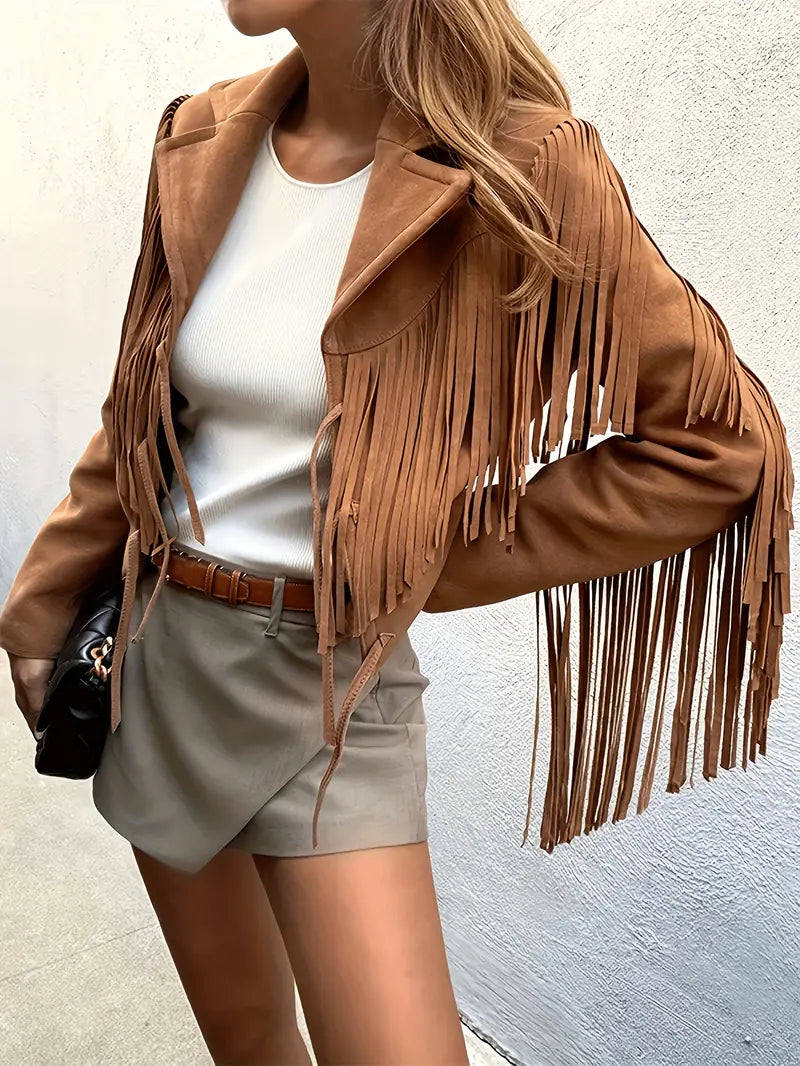 Chaqueta mujer estilo abierto ligera