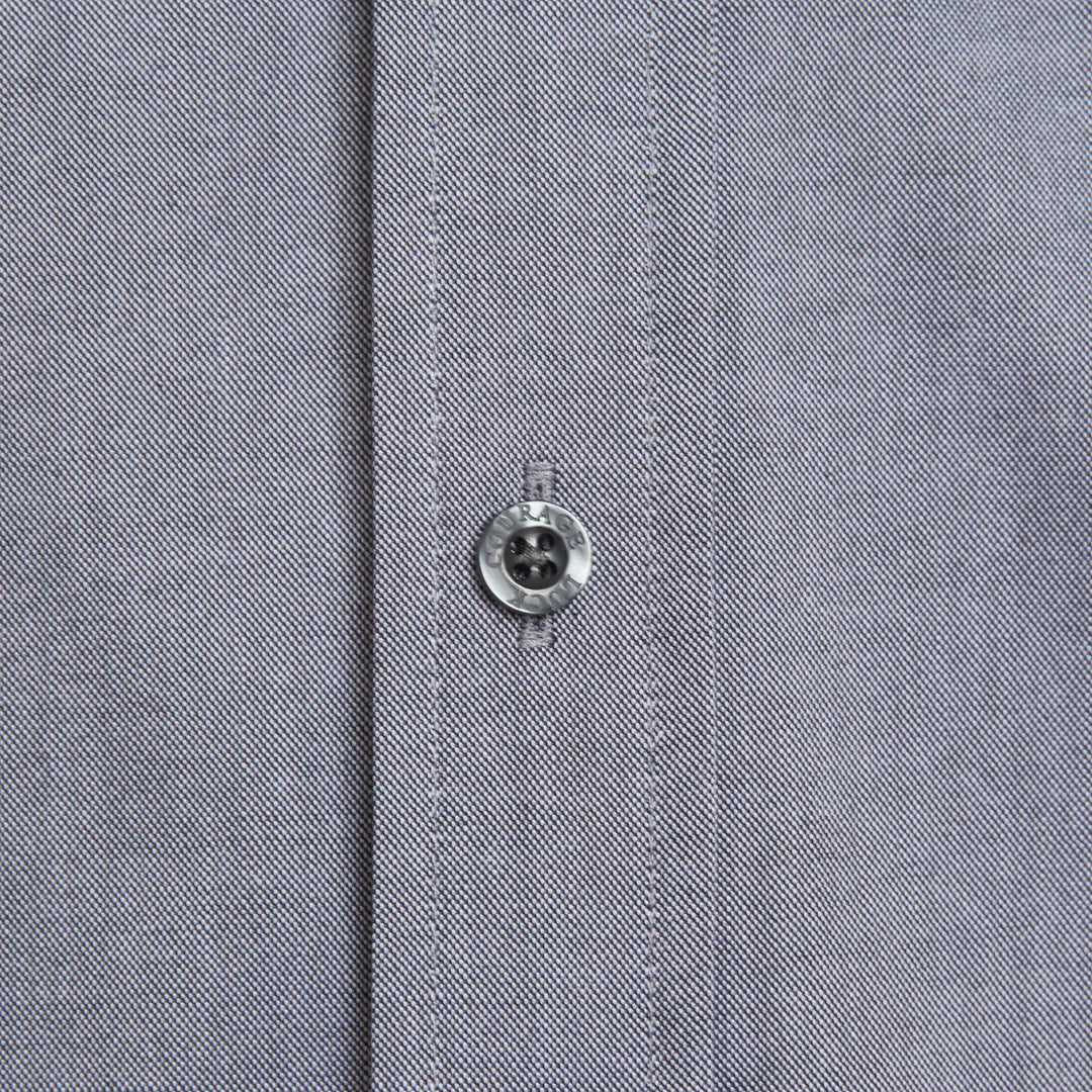 Camisa Hombre Manga Larga Cremallera Cuello Clásico
