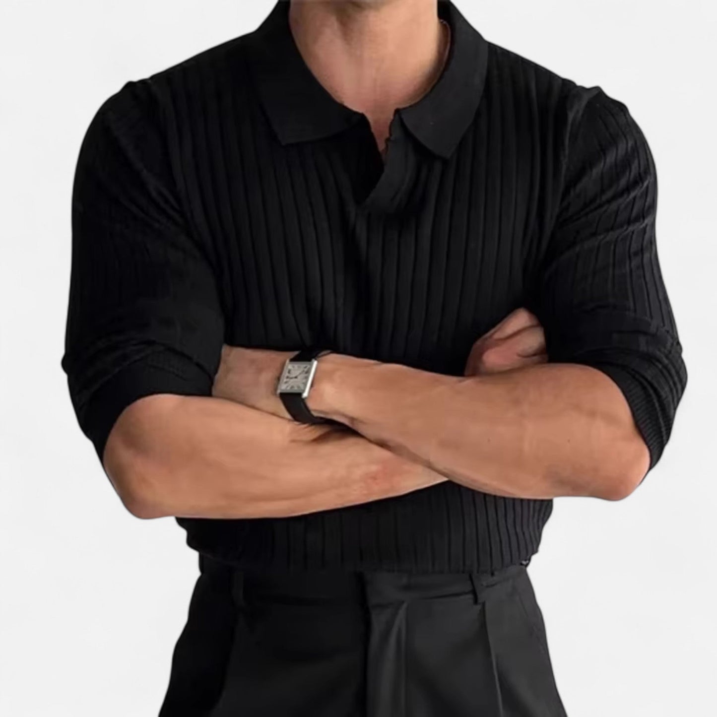 Camisa Polo Hombre Punto Ligero Corte Clasico