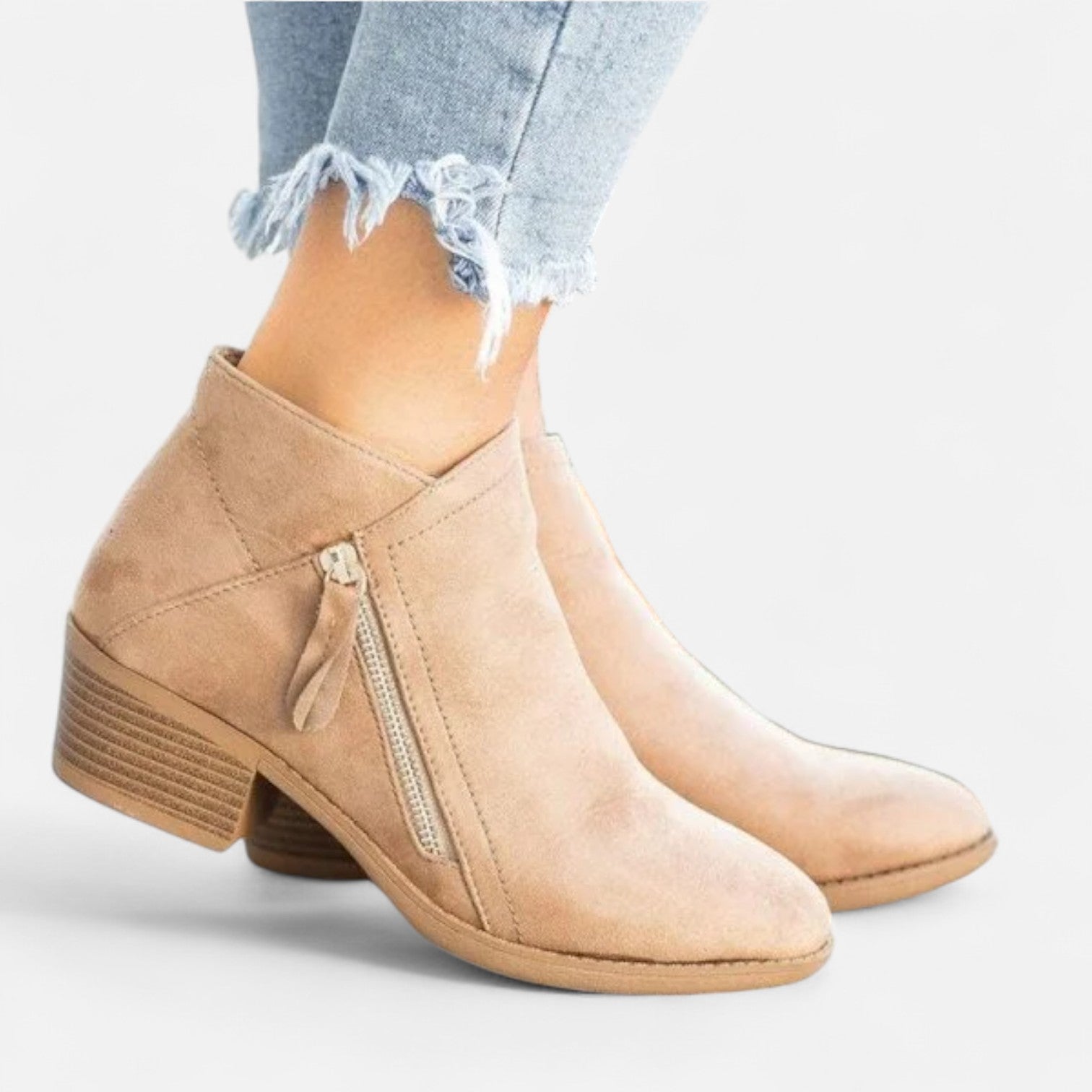 Botas Ortopédicas Mujer de Cuero Comodidad Terapéutica Elegante - Mavetta