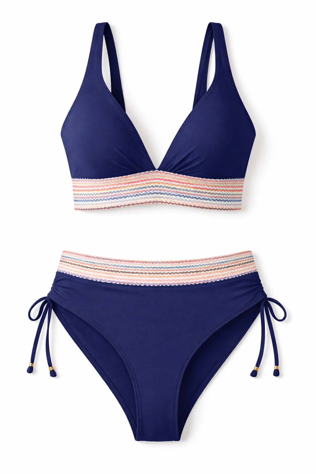 Bikini Mujer Cintura Alta Control Abdomen Ajustado - Mavetta