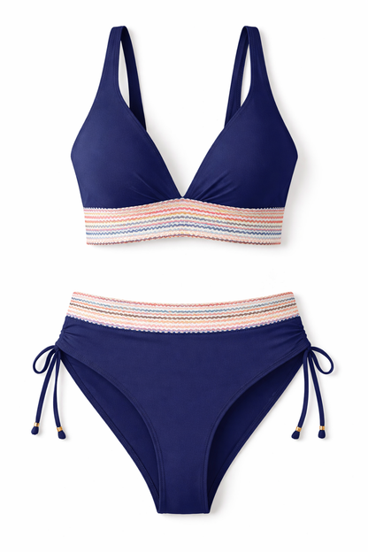 Bikini Mujer Cintura Alta Control Abdomen Ajustado - Mavetta