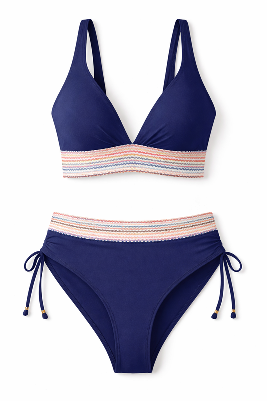 Bikini Mujer Cintura Alta Control Abdomen Ajustado - Mavetta