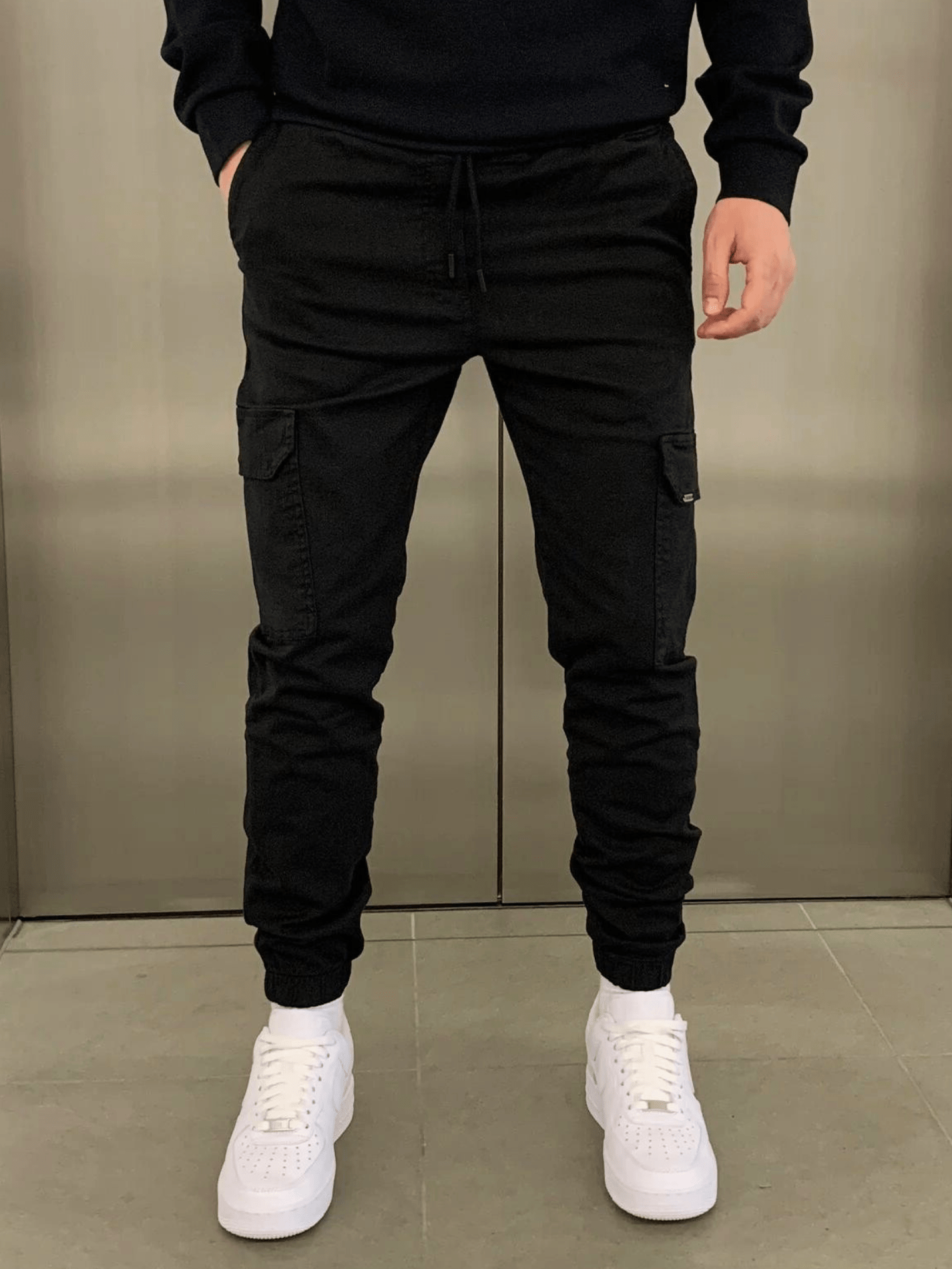 Pantalones Jogger Hombre Ergonómicos Bolsillos Multiples Comodos