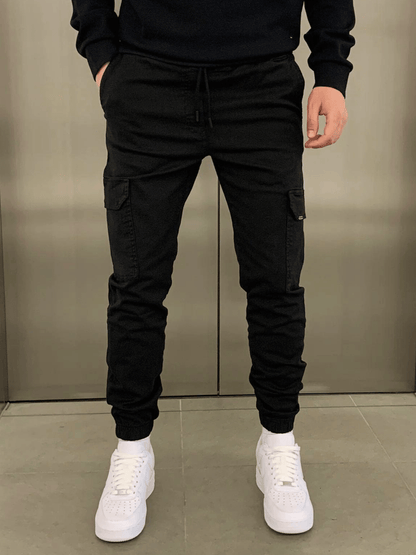 Pantalones Jogger Hombre Ergonómicos Bolsillos Multiples Comodos