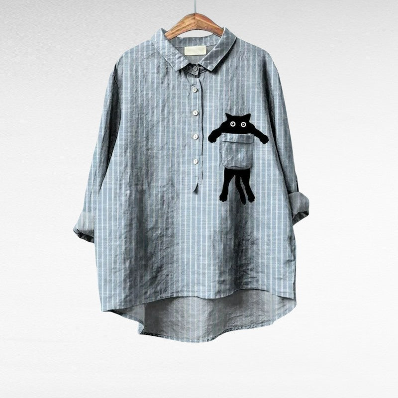 Blusa Mujer Verano Diseño Elegante Ajuste Suelto - Mavetta