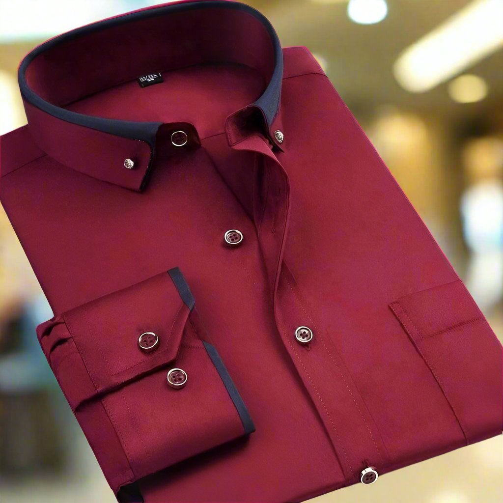 Camisa hombre Algodón Suave Corte Regular