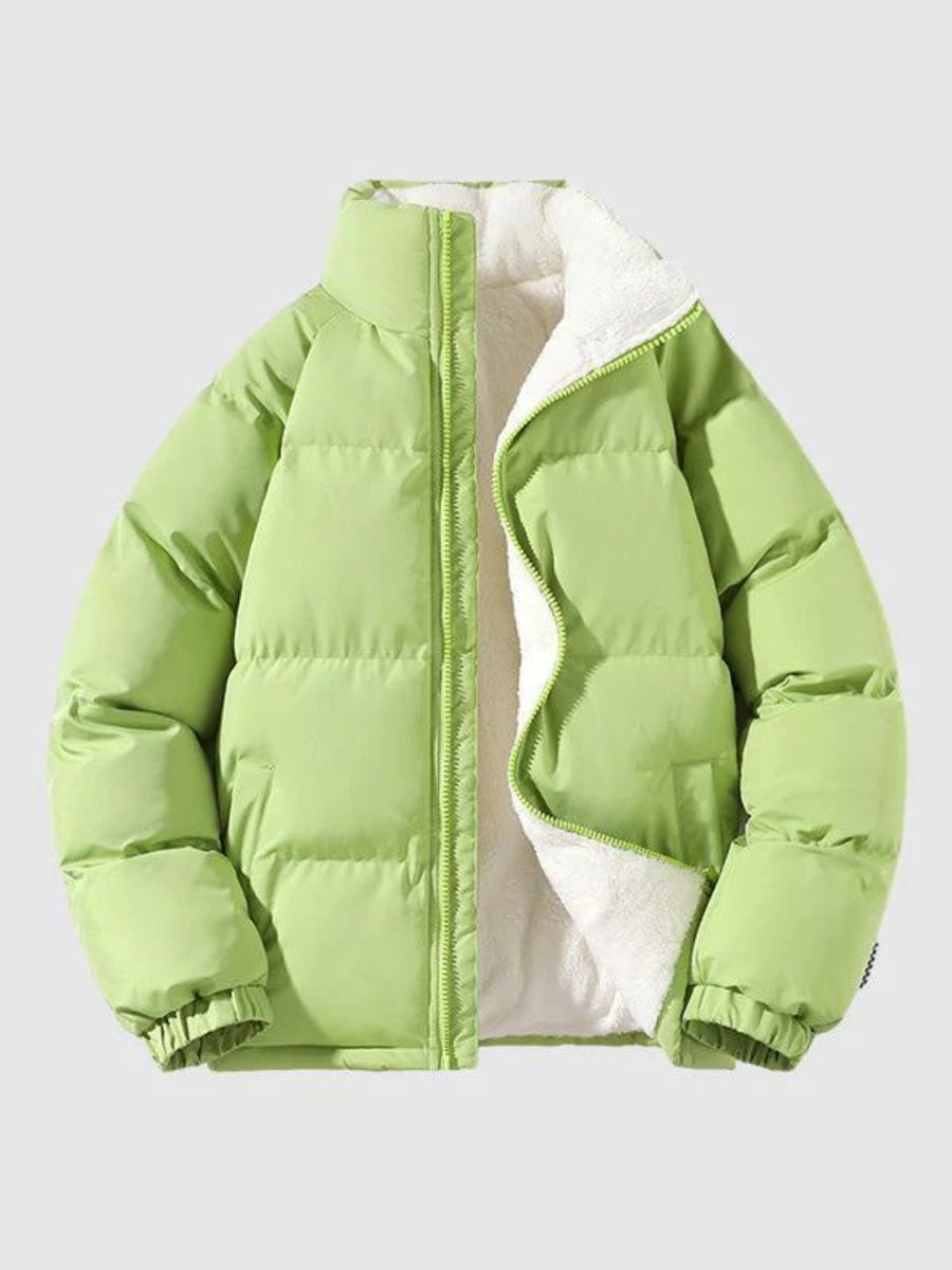 Chaqueta Puffer Hombre Acolchada Forro Polar - Mavetta