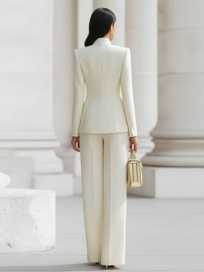 Conjunto Mujer Elegante Detalles Decorativos