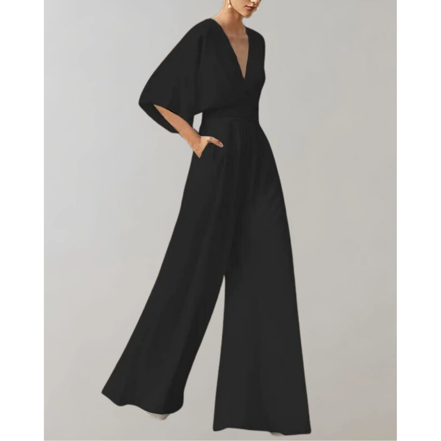 Mono Mujer Ajustado Pernera Ancha